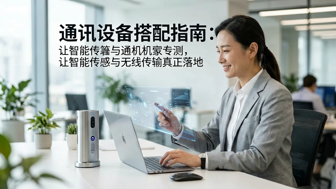 通讯设备搭配指南:让智能传感与无线传输真正落地