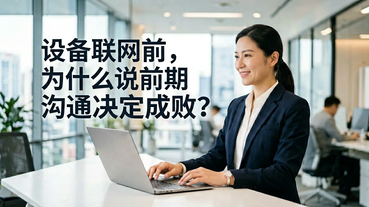 设备联网前,为什么说前期沟通决定成败?